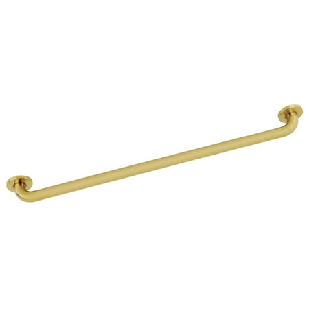 Kingston Brass Contemporary GDR814307 Silver Sage 30" X 1-1/4" OD ADA Grab Bar, Brushed Brass, 32.81 L, Brass GDR814307